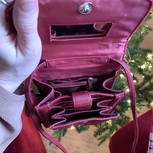Burgundy bag in good condition - Picture 6 of 6
